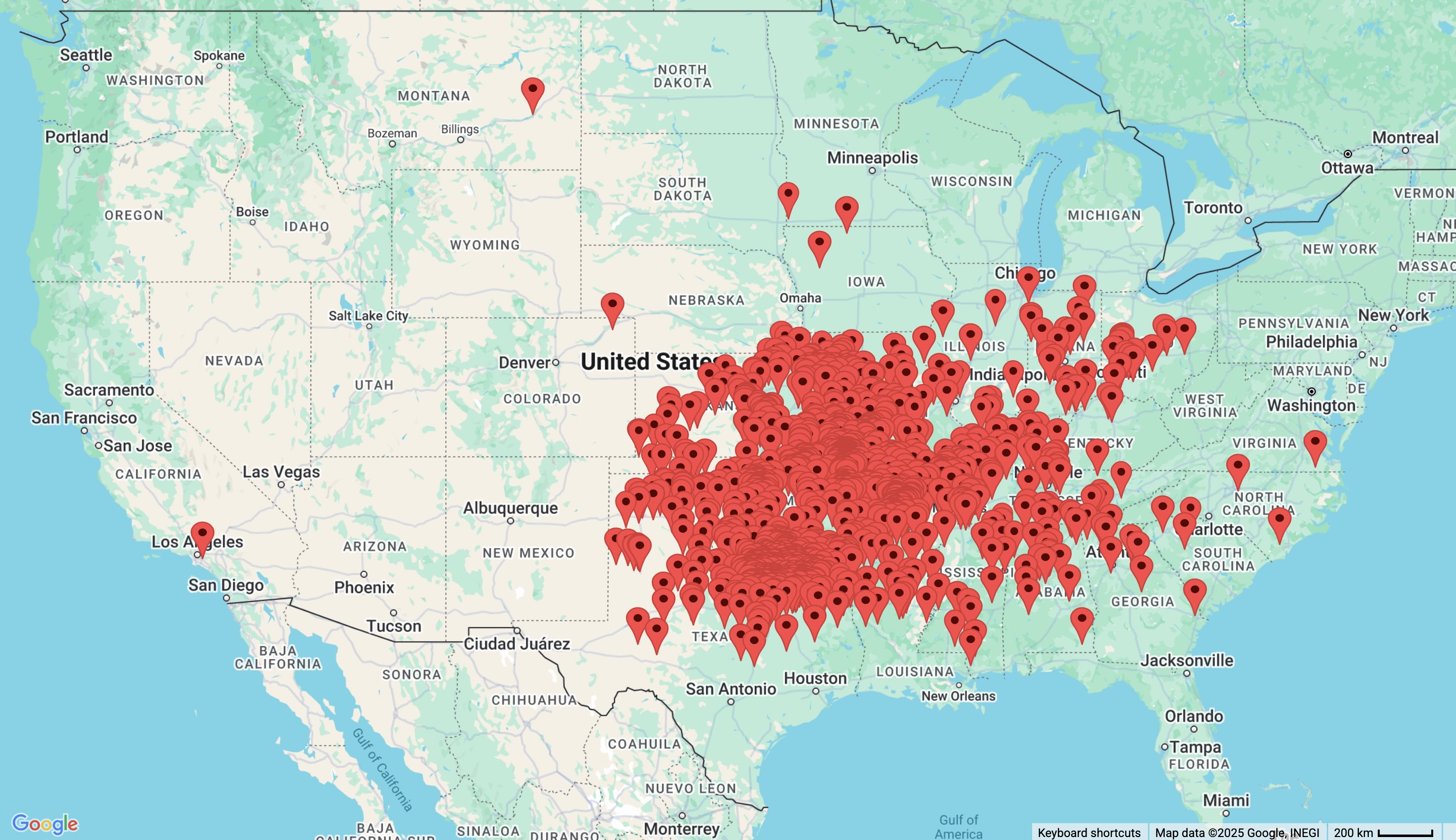 Serving Central USA And Beyond
