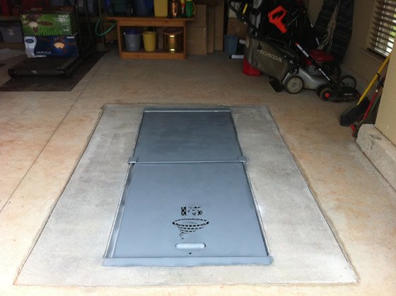 Placement of Storm Shelter in Your Garage - F5 Storm Shelters of