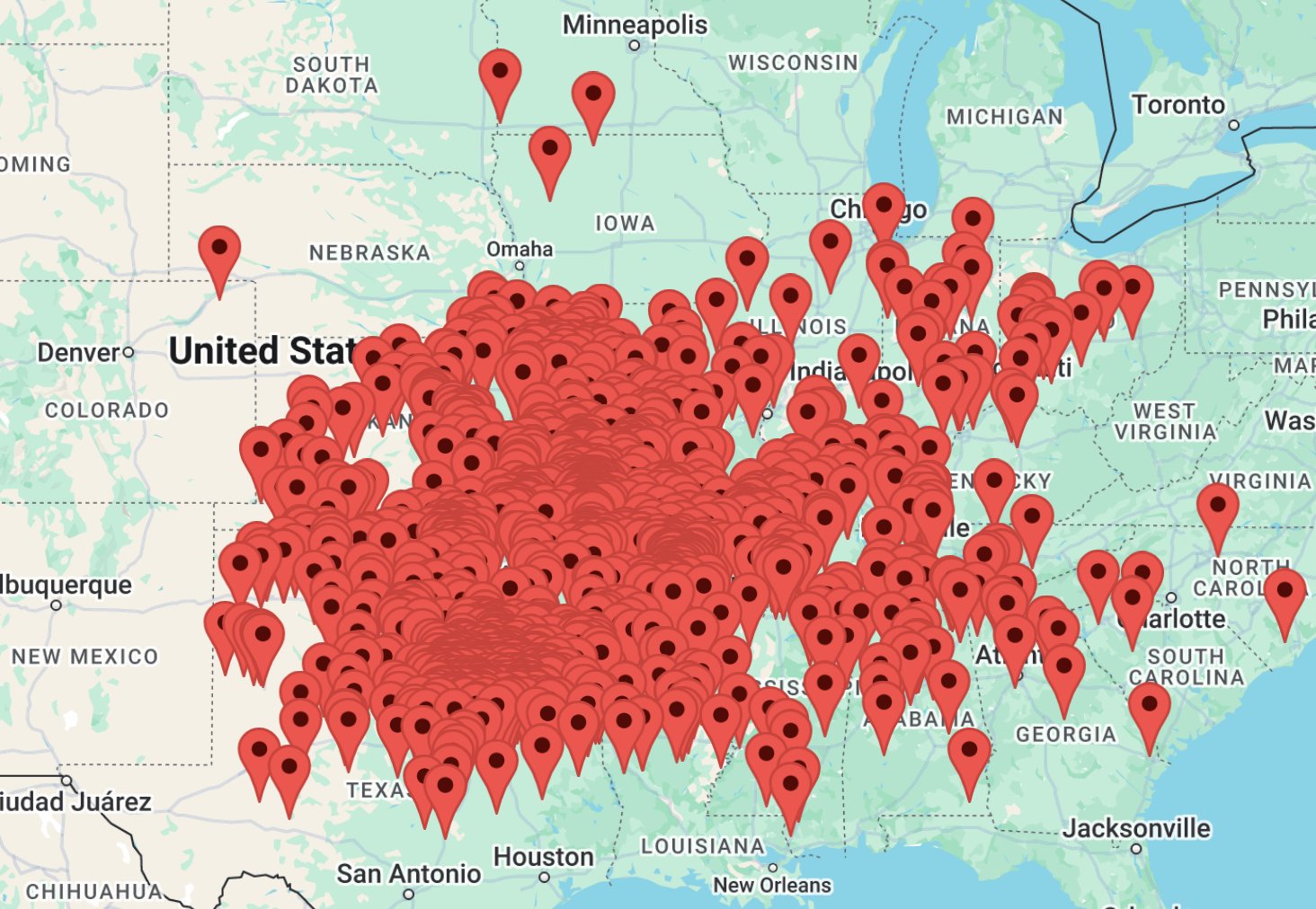 Serving Central USA And Beyond
